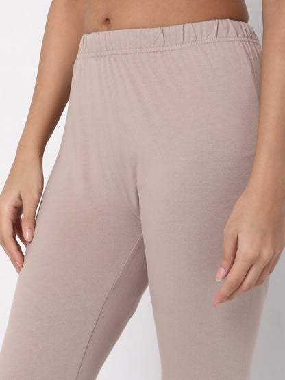 Pencil Solid High Rise Leggings
