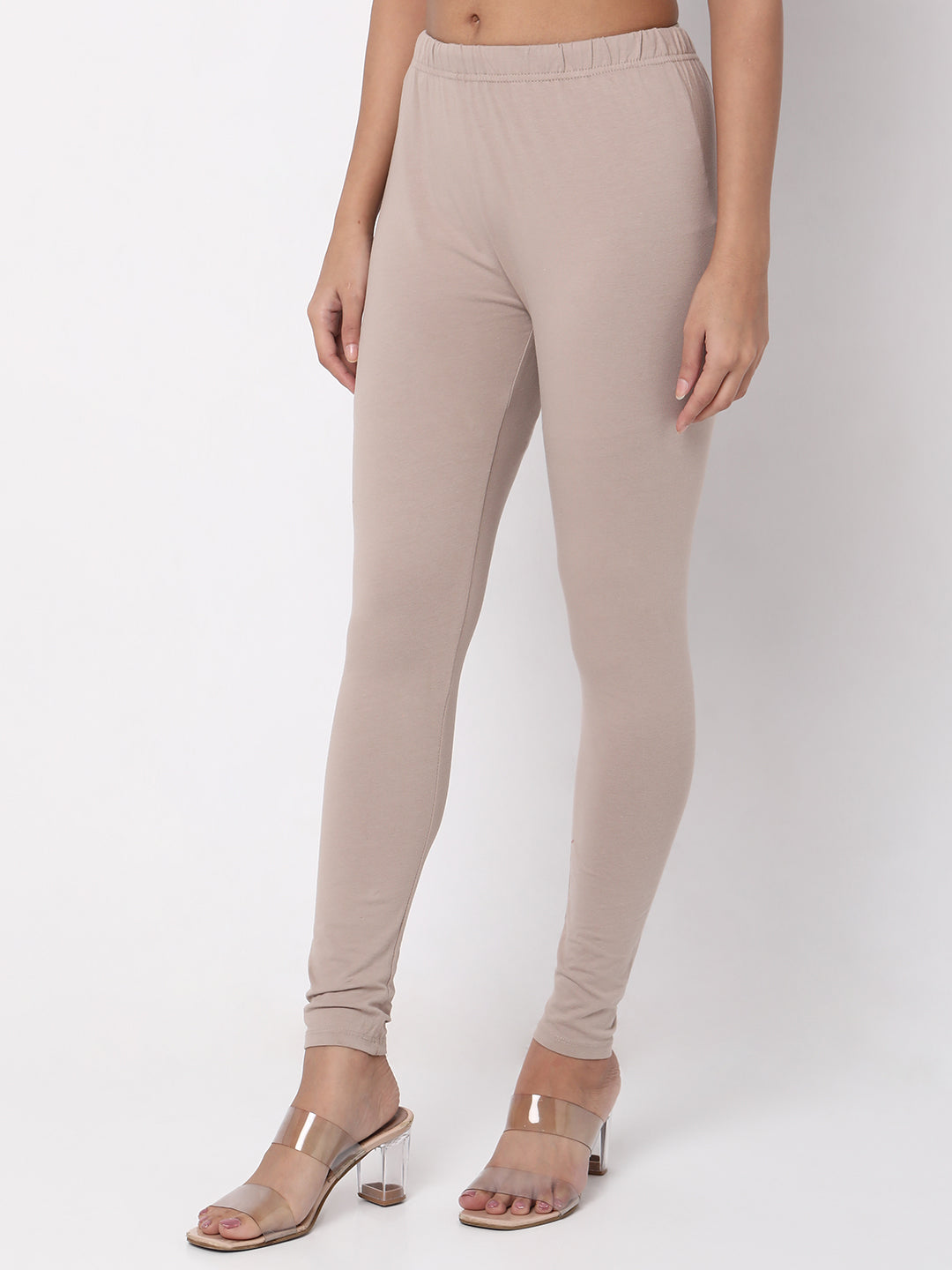 Pencil Solid High Rise Leggings
