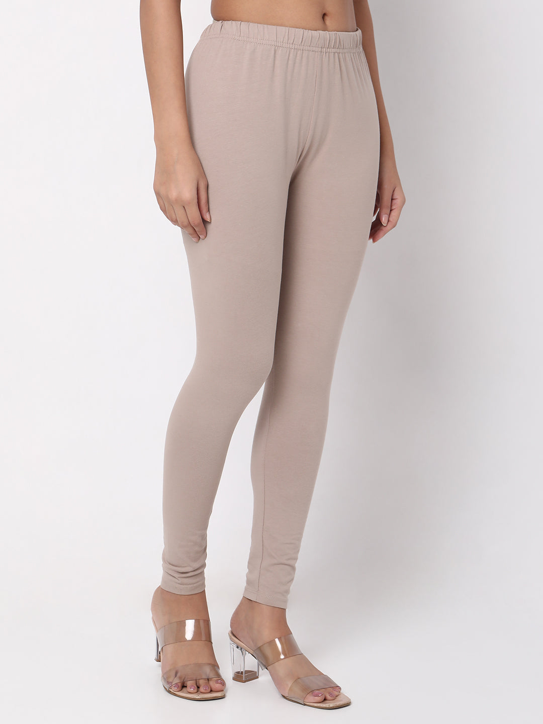 Pencil Solid High Rise Leggings