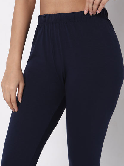 Pencil Solid High Rise Leggings