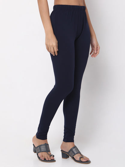 Pencil Solid High Rise Leggings