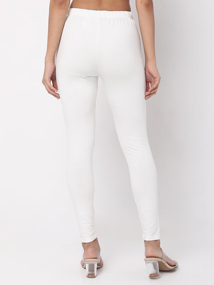 Pencil Solid High Rise Leggings