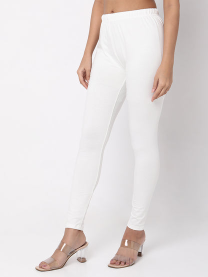 Pencil Solid High Rise Leggings