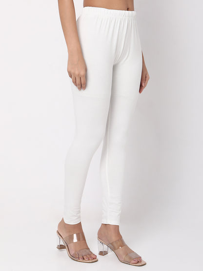Pencil Solid High Rise Leggings