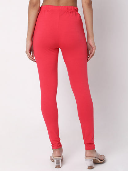 Pencil Solid High Rise Leggings