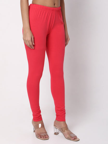Pencil Solid High Rise Leggings