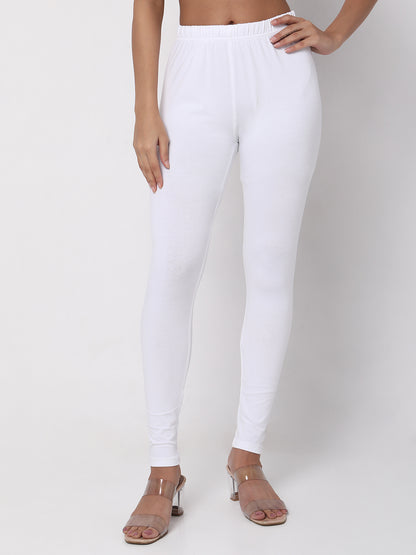 Pencil Solid High Rise Leggings