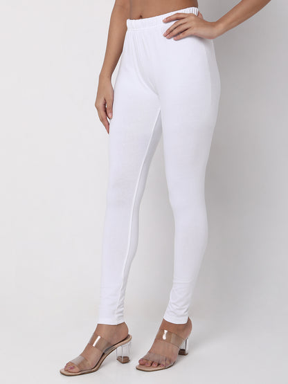 Pencil Solid High Rise Leggings