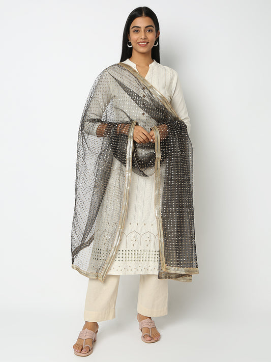Regular Fit Embellished Dupatta