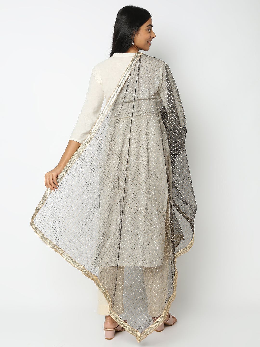 Regular Fit Embellished Dupatta