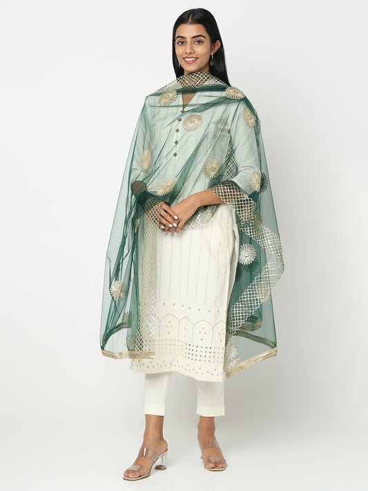 Regular Fit Embellished Dupatta