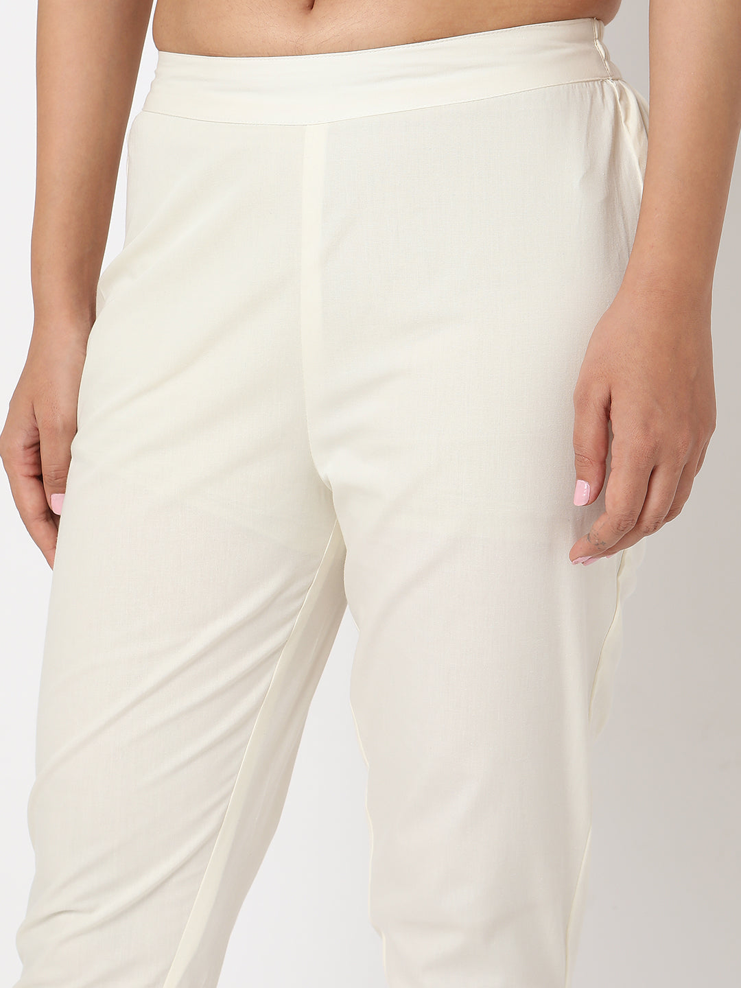 Tall White Trousers | Ladies Long Length Trousers | Long Tall Sally