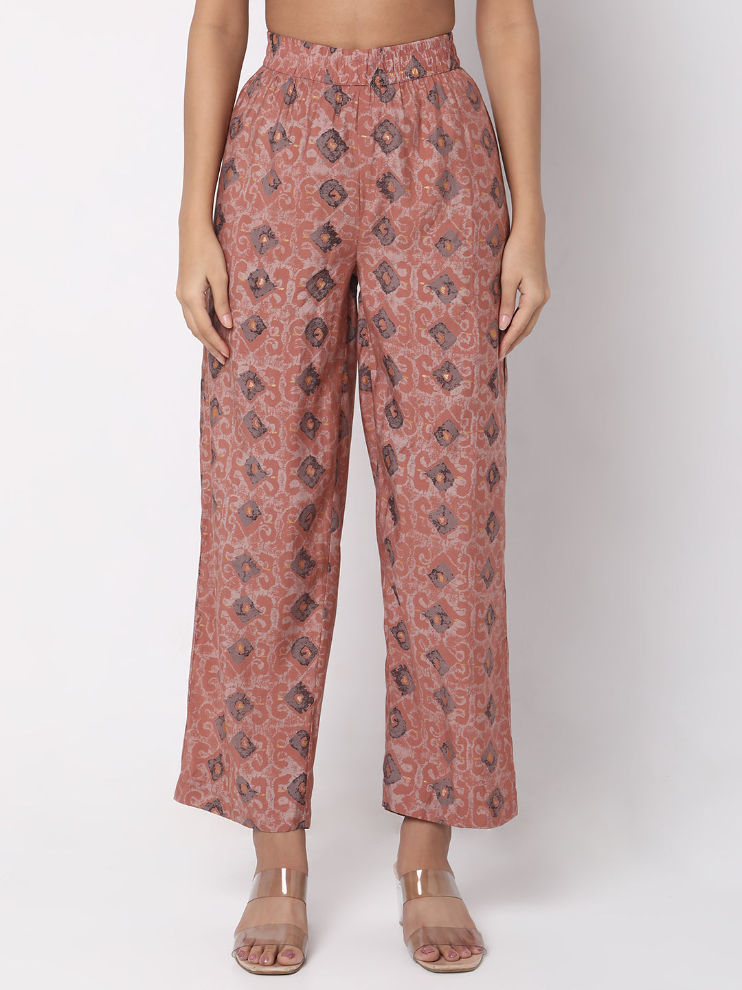 Straight Fit Embroidered Kurta Sets