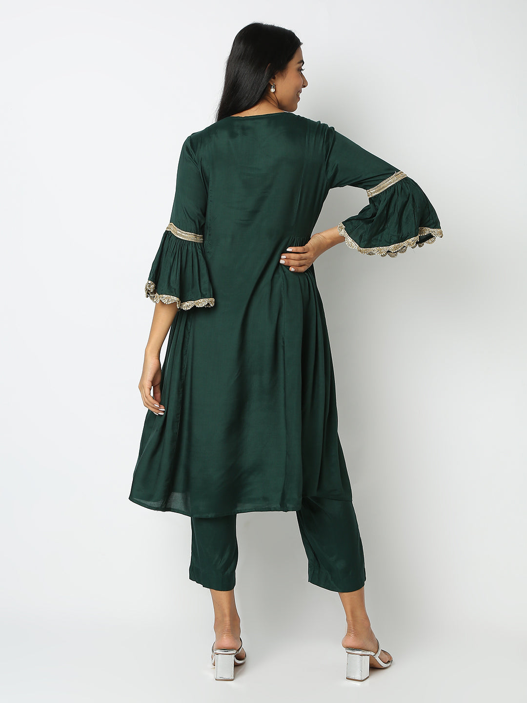 Regular Fit Embellished Kurta Sets