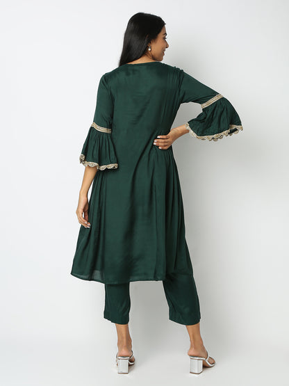 Regular Fit Embellished Kurta Sets