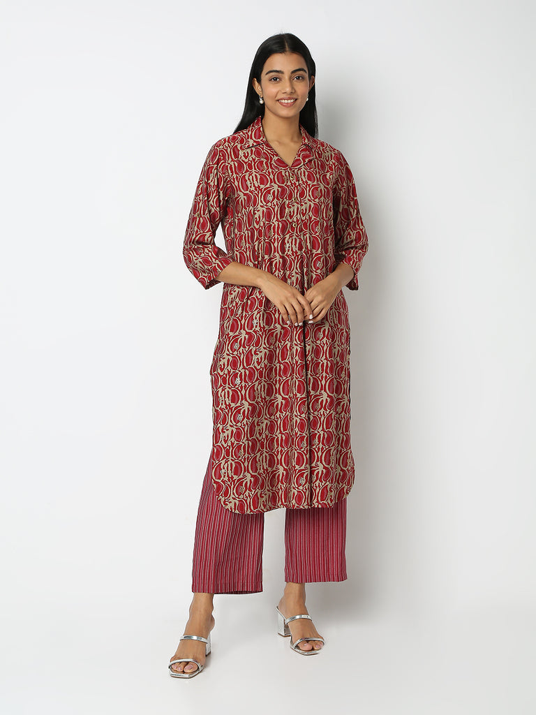 Regular Fit Printed Kurta Sets