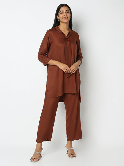 Regular Fit Solid Kurta Sets
