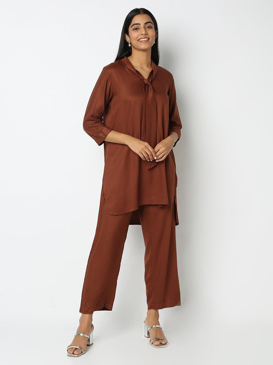 Regular Fit Solid Kurta Sets
