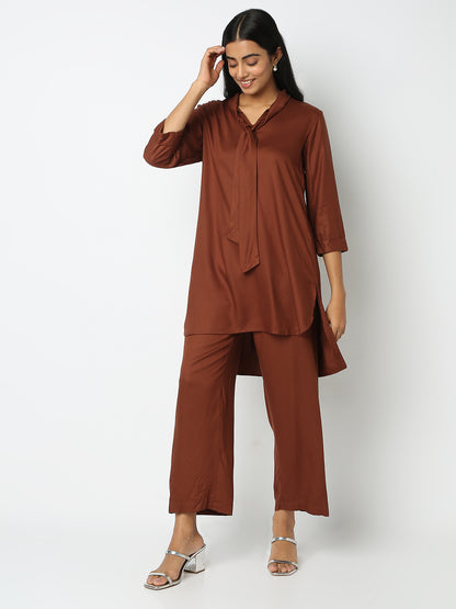 Regular Fit Solid Kurta Sets