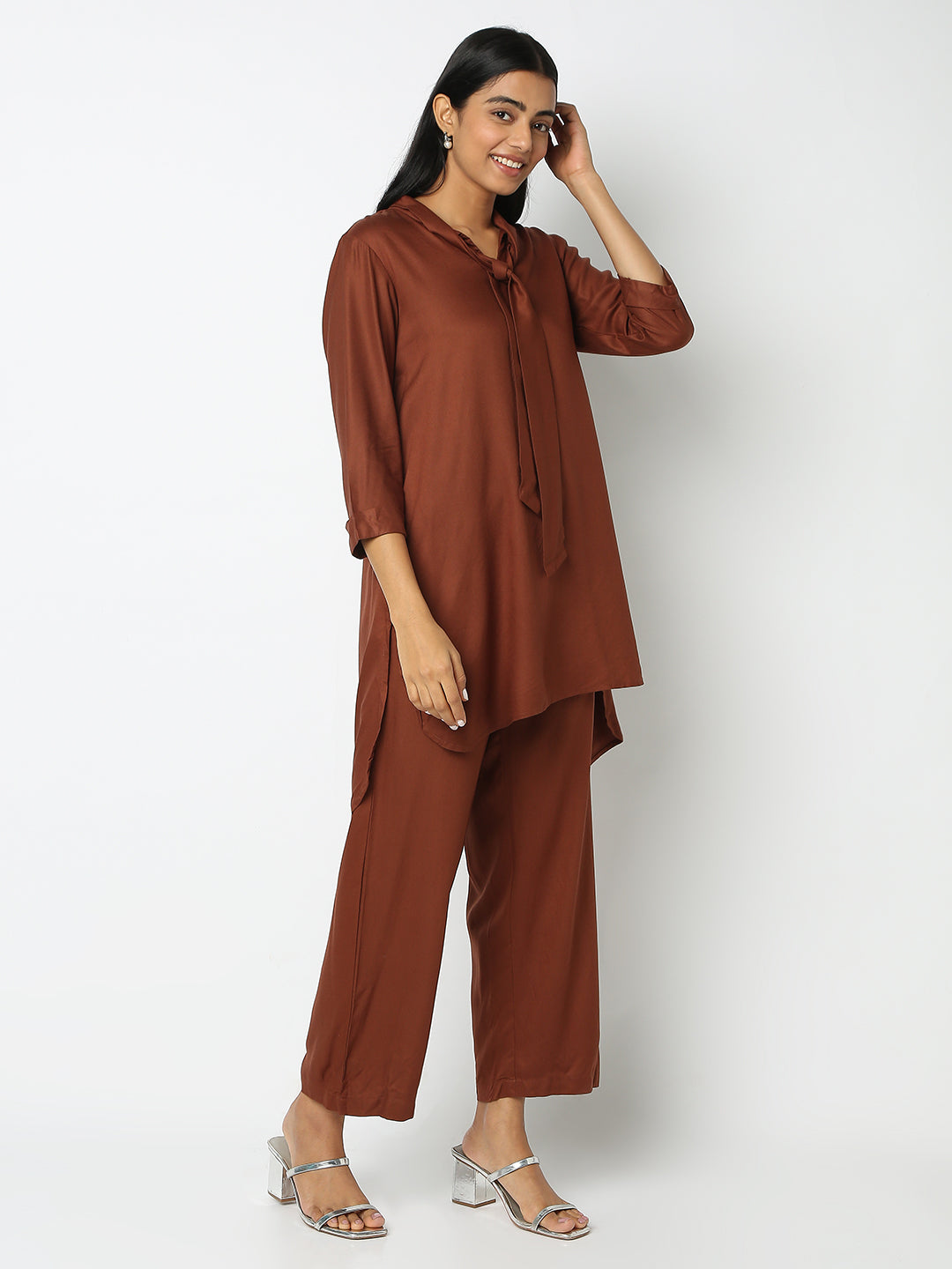 Regular Fit Solid Kurta Sets