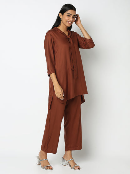 Regular Fit Solid Kurta Sets