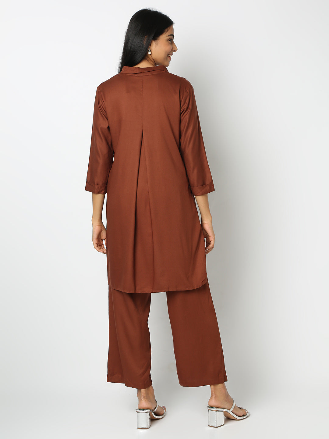 Regular Fit Solid Kurta Sets