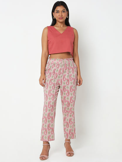 Regular Fit Printed Ethnic Sets