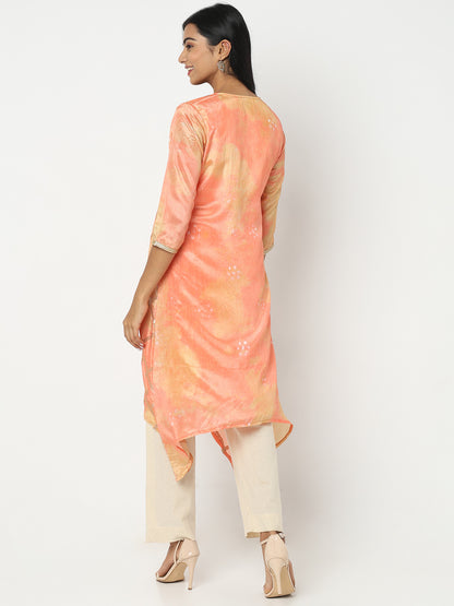 Straight Fit Embellished Kurta