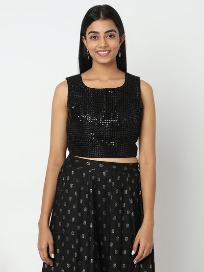 Slim fit Embellished Top