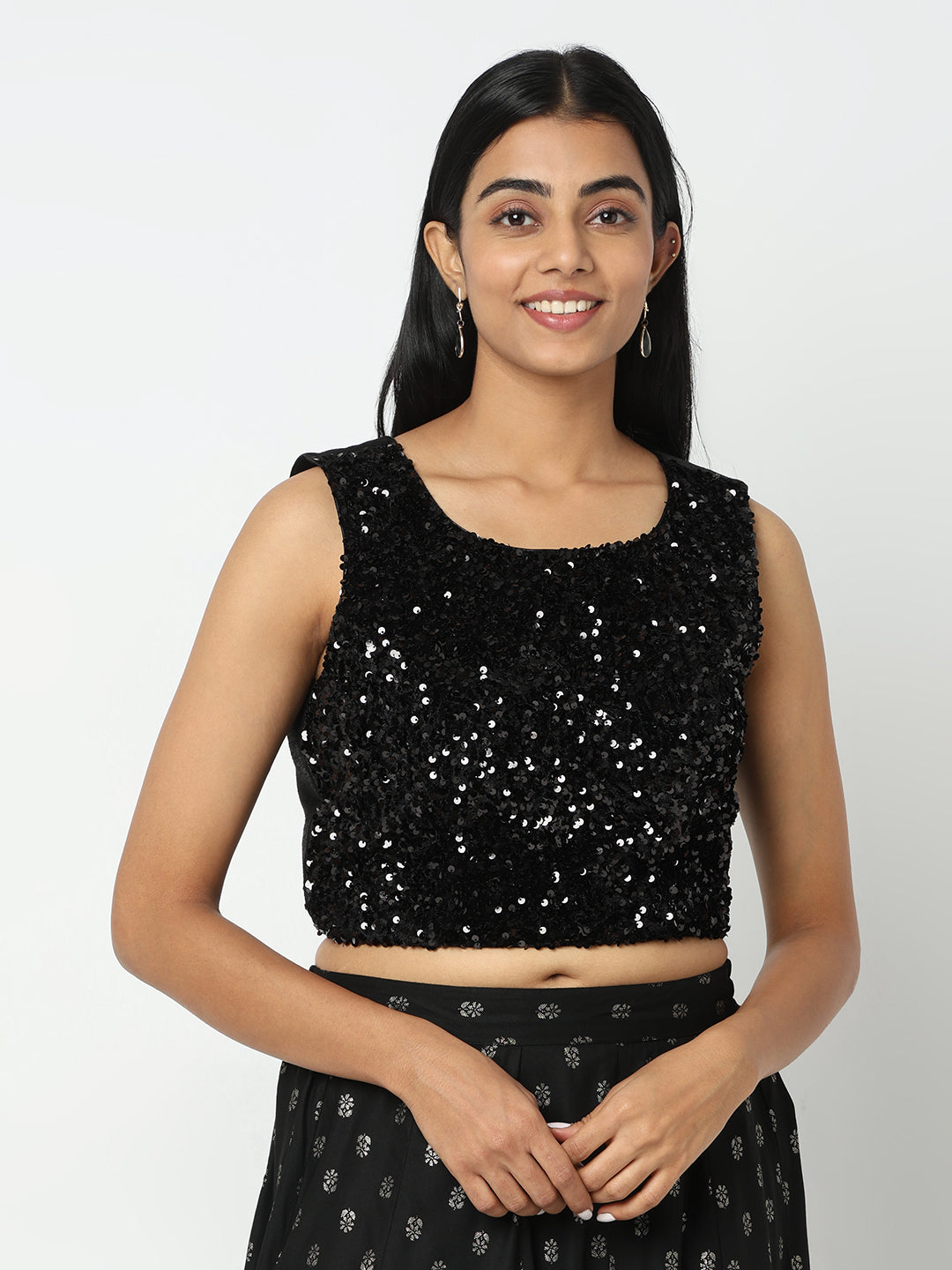 Slim fit Embellished Top