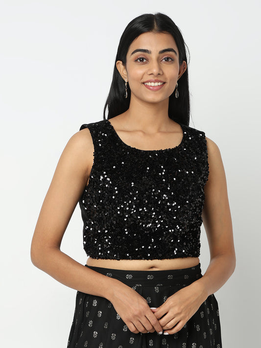 Slim fit Embellished Top