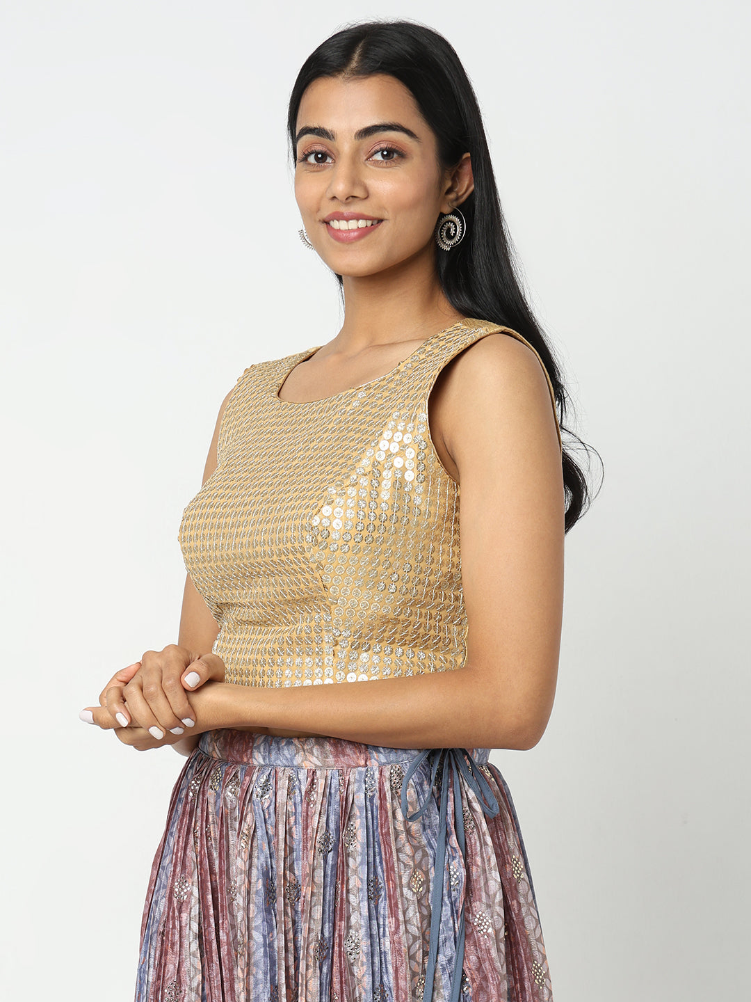 Slim fit Embellished Top