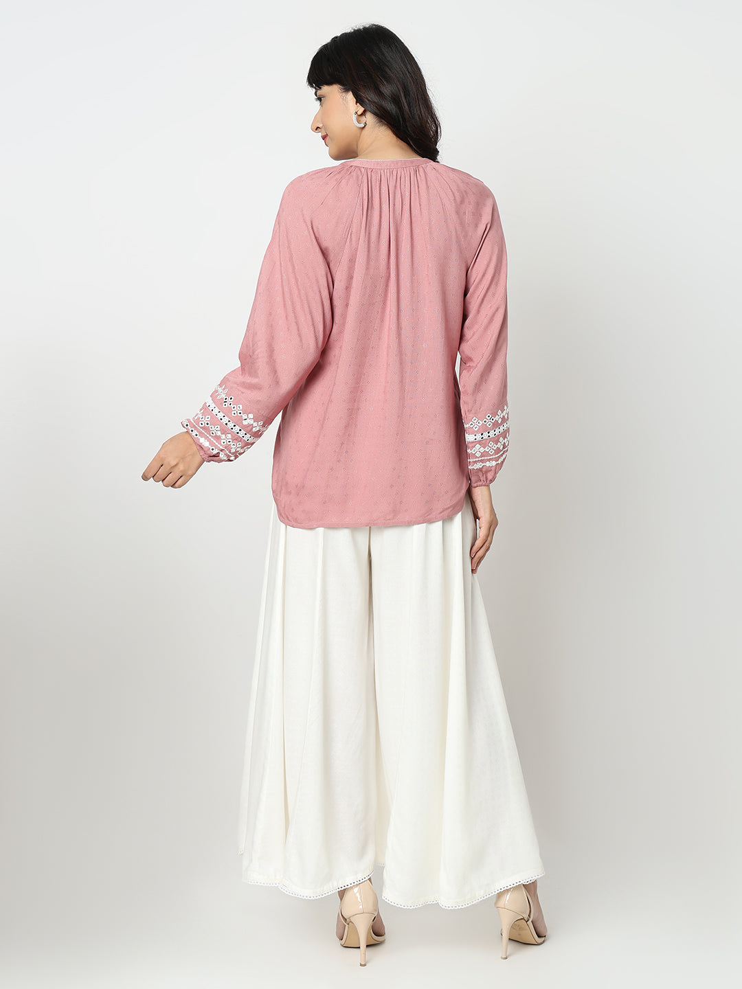Regular Fit Embellished Top