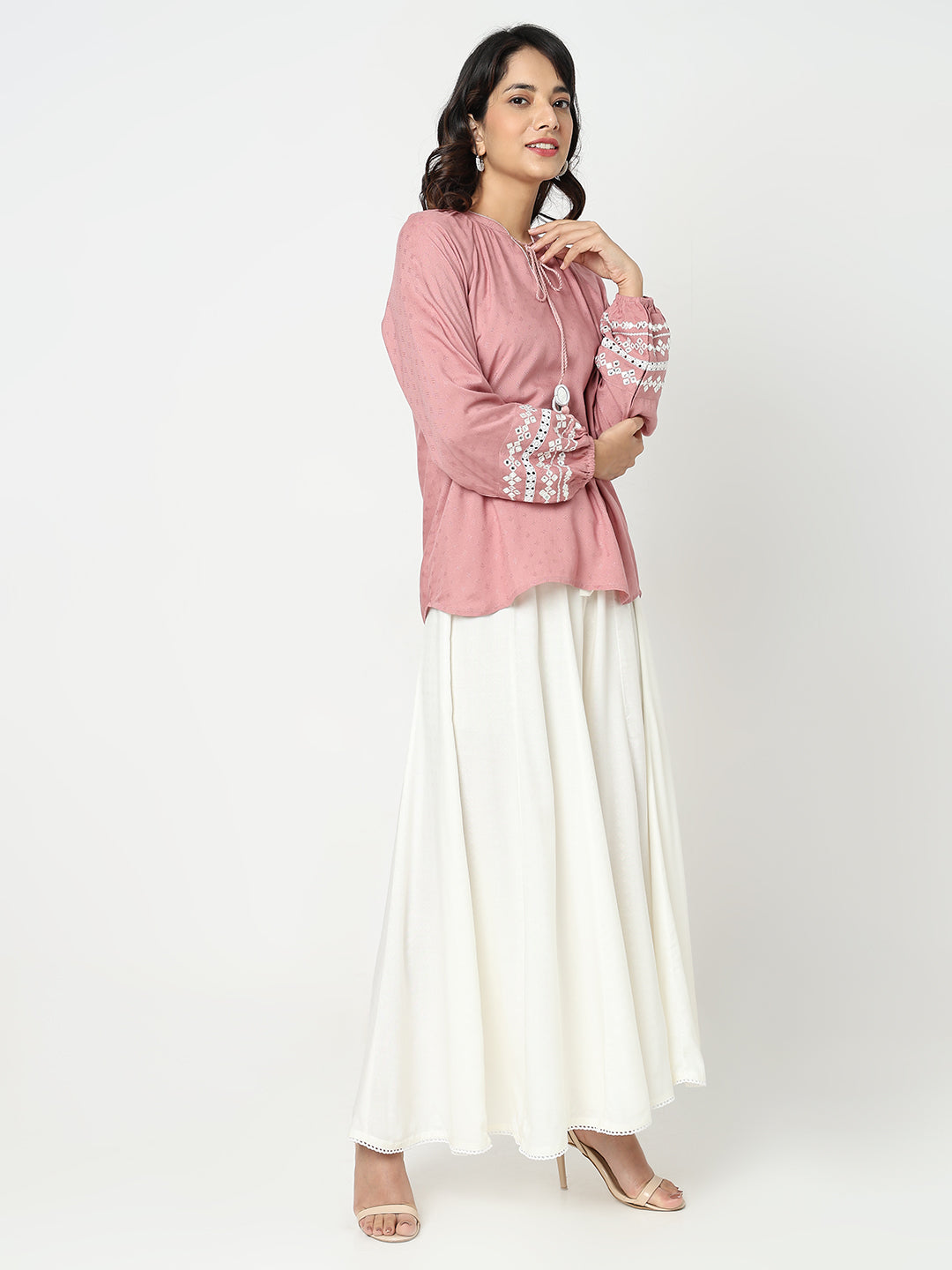 Regular Fit Embellished Top