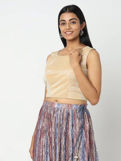 Slim fit Embroidered Top