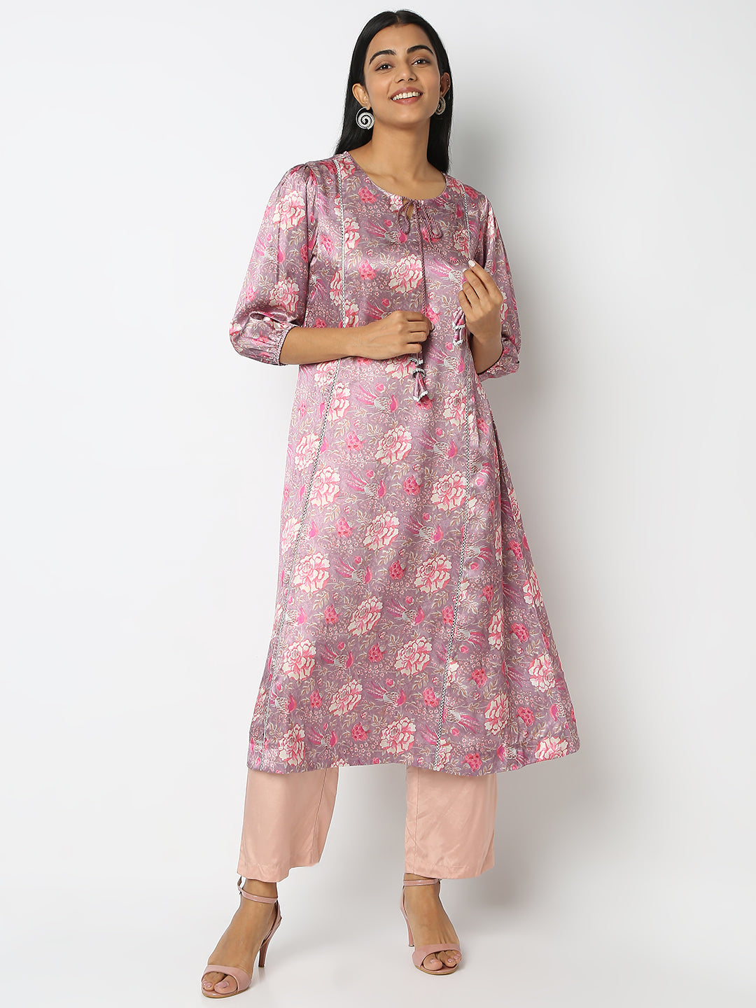 Straight Fit Printed Kurta