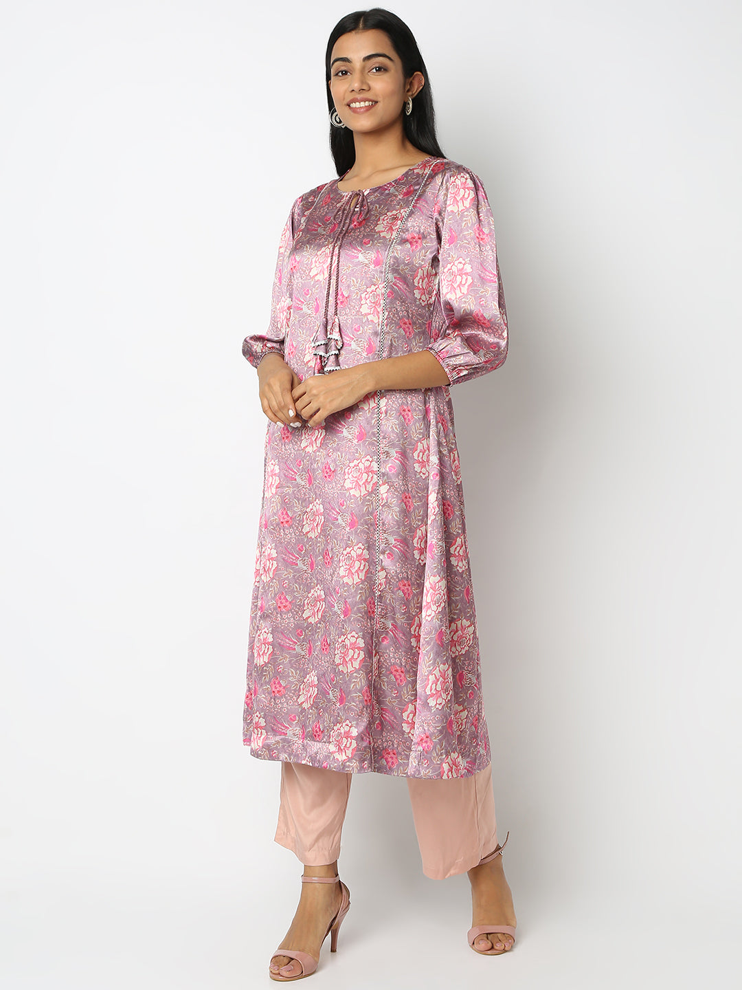 Straight Fit Printed Kurta