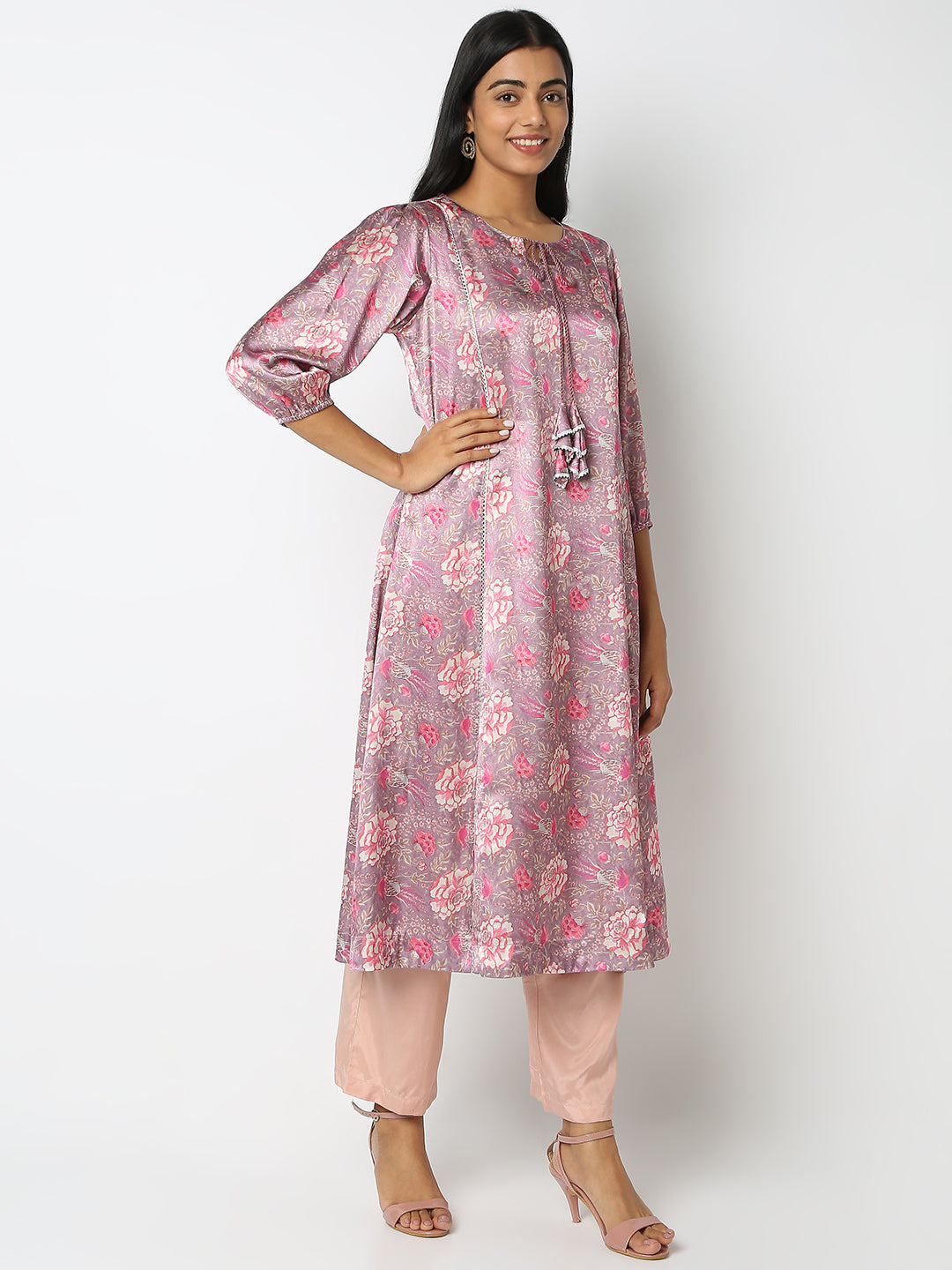 Straight Fit Printed Kurta