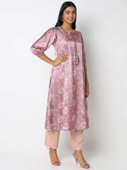 Straight Fit Printed Kurta