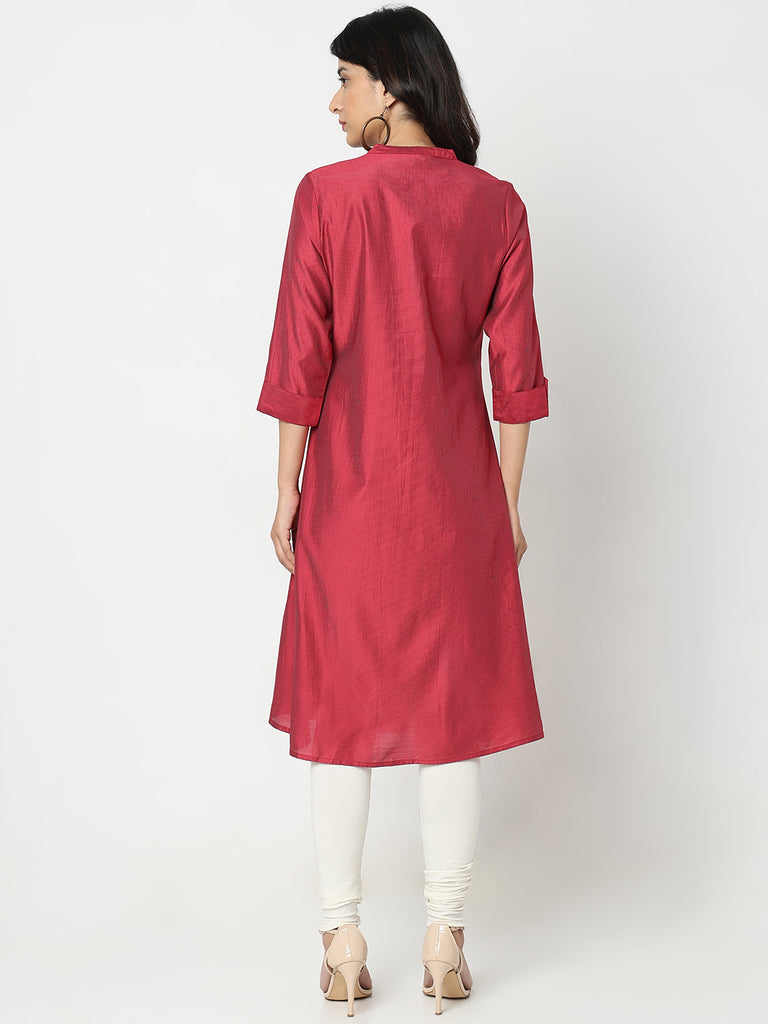 Regular Fit Embellished Kurta