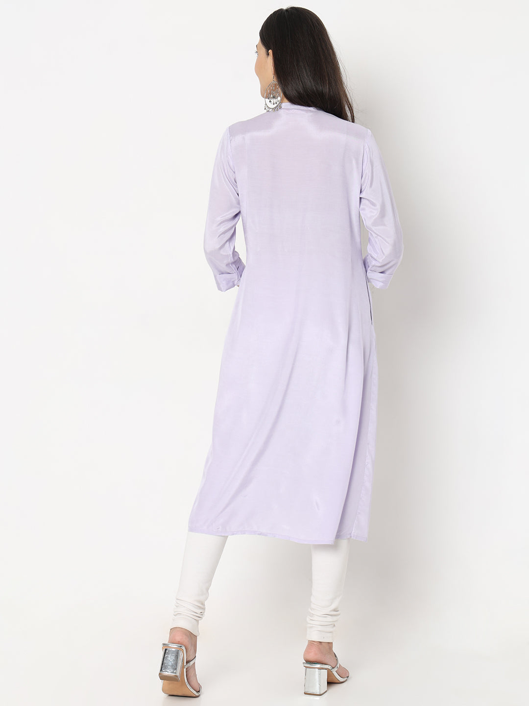 Flare Fit Embellished Kurta