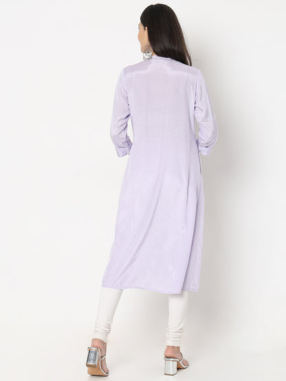 Flare Fit Embellished Kurta