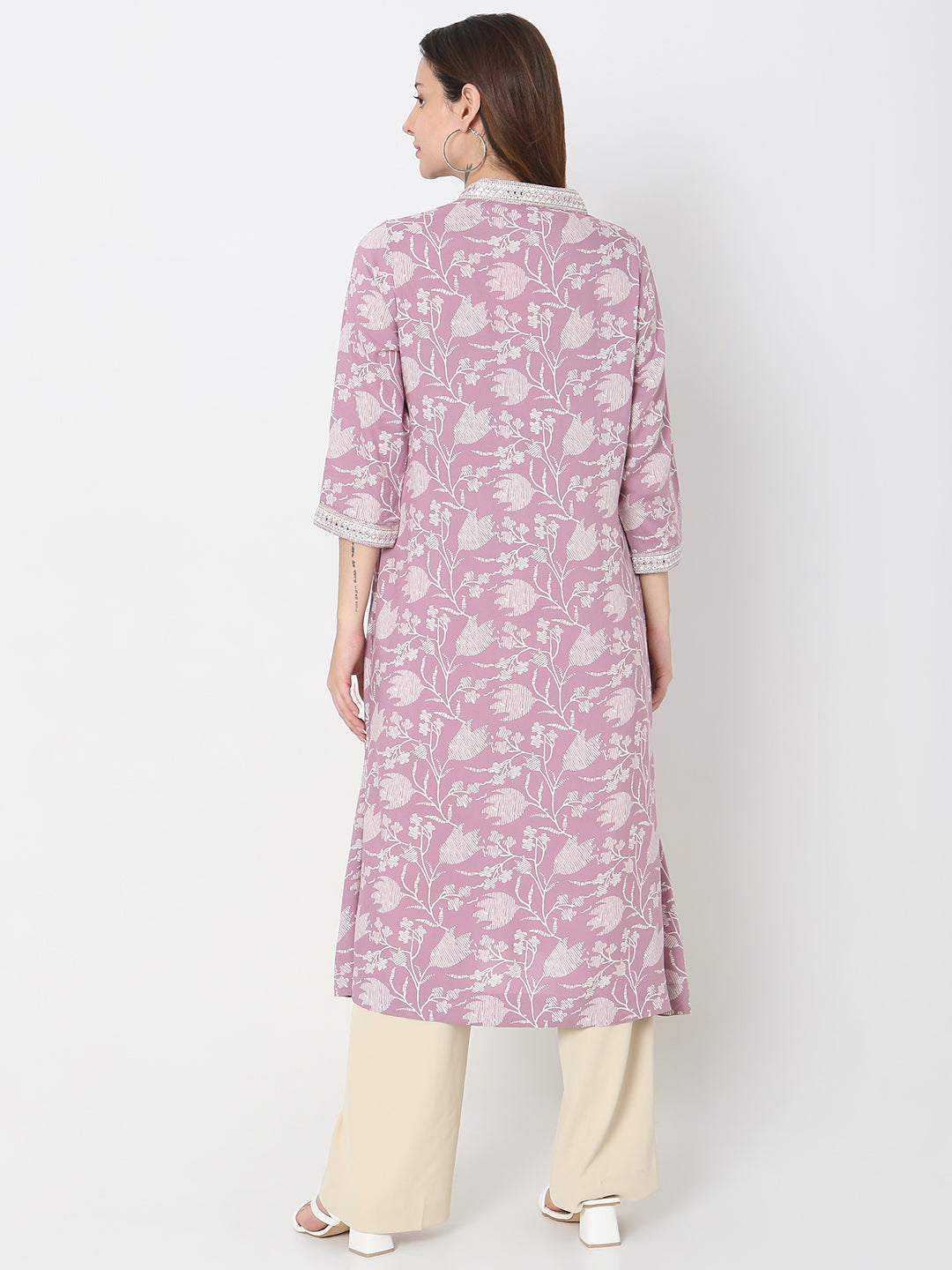 Flare Fit Printed Kurta