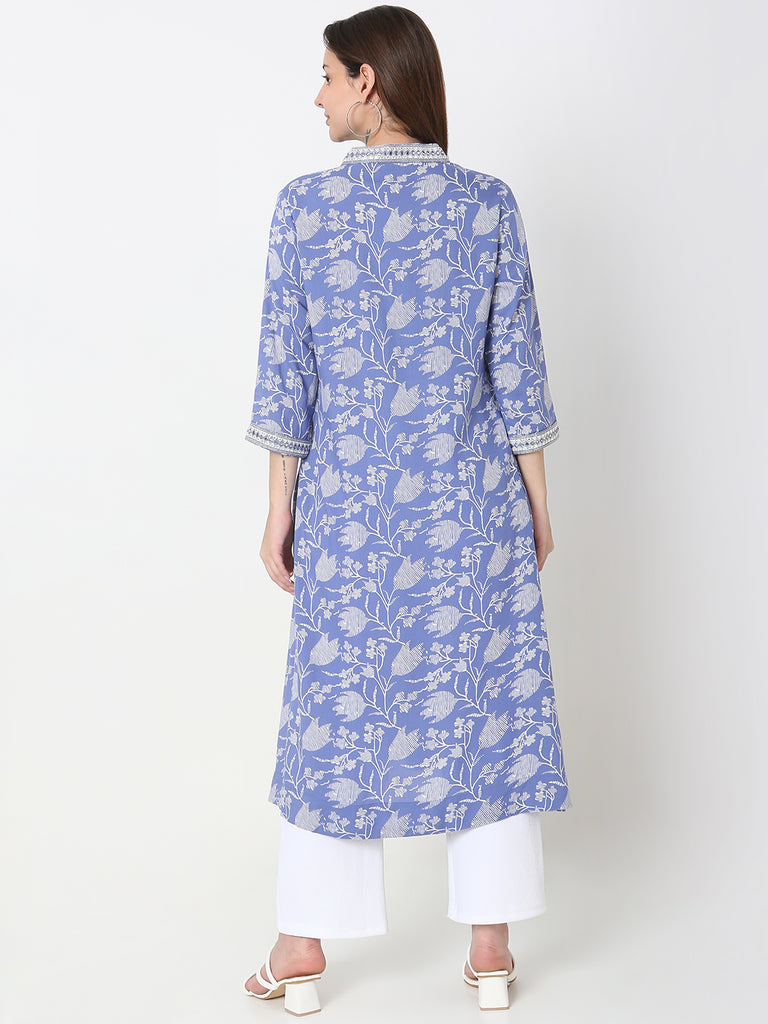 Flare Fit Printed Kurta